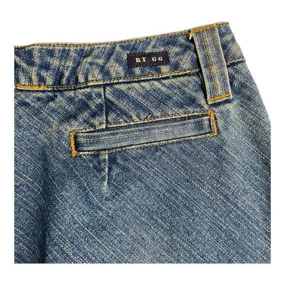 Vintage Route 66 Denim Skirt Y2K size 4 - Picture 5 of 8